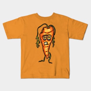 The Zombie Vegan Carrot Kids T-Shirt